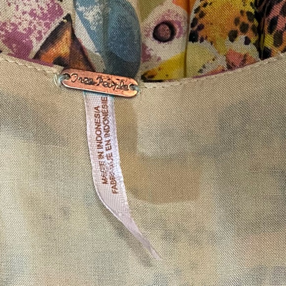 Free People Fitting in Floral Midi Dress - Picture 4 of 9